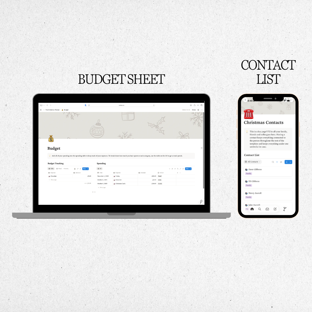 The Christmas Planner (Digital)